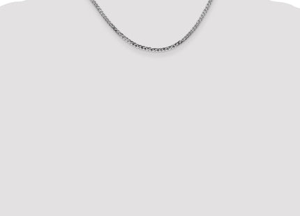 14k White Gold Chains Style WFBU080 - Classique Jewelry Inc.