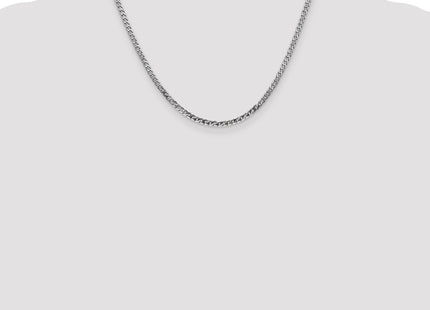 14k White Gold Chains Style WFBU080 - Classique Jewelry Inc.