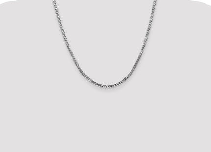 14k White Gold Chains Style WFBU080 - Classique Jewelry Inc.