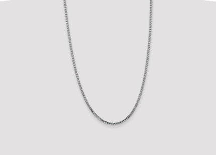 14k White Gold Chains Style WFBU080 - Classique Jewelry Inc.