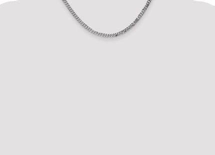 14k White Gold Chains Style WFBU100 - Classique Jewelry Inc.