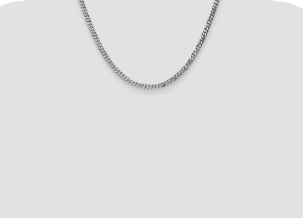 14k White Gold Chains Style WFBU100 - Classique Jewelry Inc.