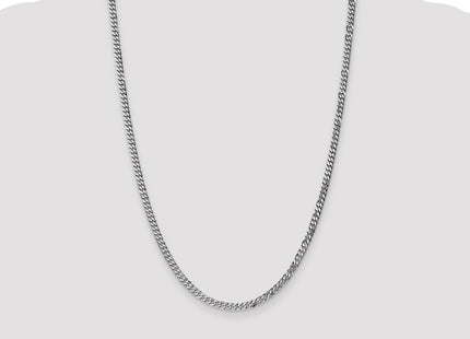 14k White Gold Chains Style WFBU100 - Classique Jewelry Inc.