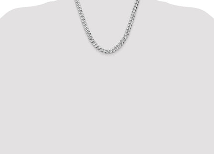 14k White Gold Chains Style WFBU200 - Classique Jewelry Inc.