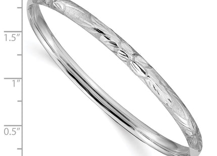 14k White Gold Bracelets Style WFE3 - Classique Jewelry Inc.