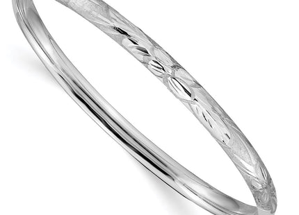 14k White Gold Bracelets Style WFE3 - Classique Jewelry Inc.