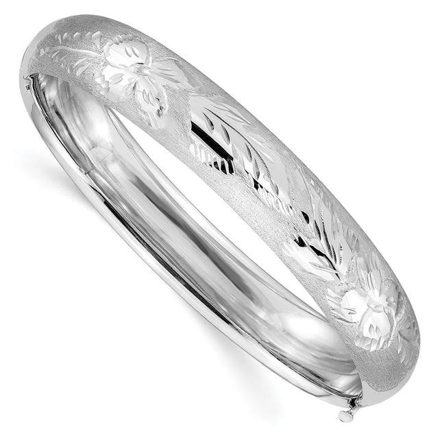 14k White Gold Bracelets Style WFE7 - Classique Jewelry Inc.