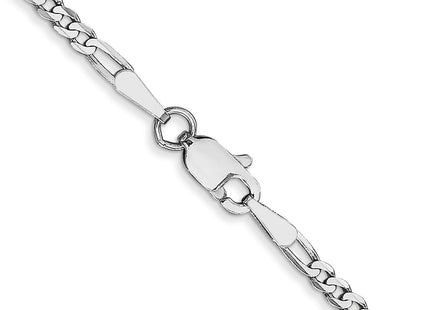 14k White Gold Chains Style WFIG060 - Classique Jewelry Inc.