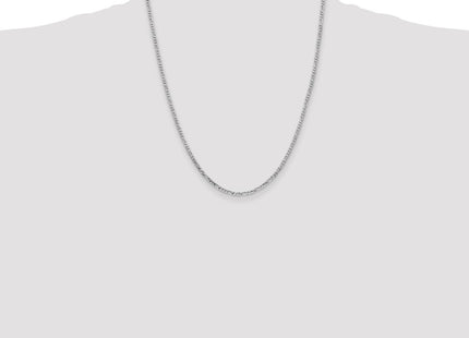 14k White Gold Chains Style WFIG060 - Classique Jewelry Inc.