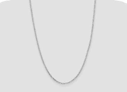 14k White Gold Chains Style WFIG060 - Classique Jewelry Inc.