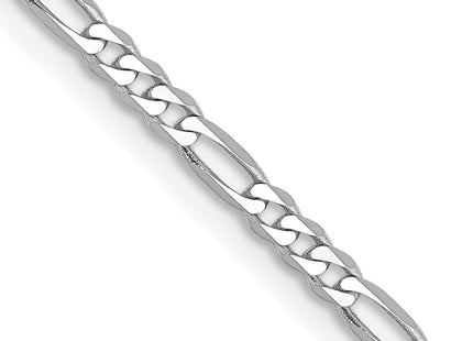 14k White Gold Chains Style WFIG060 - Classique Jewelry Inc.