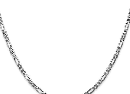 14k White Gold Chains Style WFIG070 - Classique Jewelry Inc.