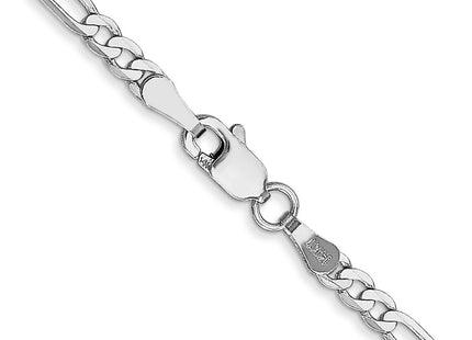 14k White Gold Chains Style WFIG070 - Classique Jewelry Inc.