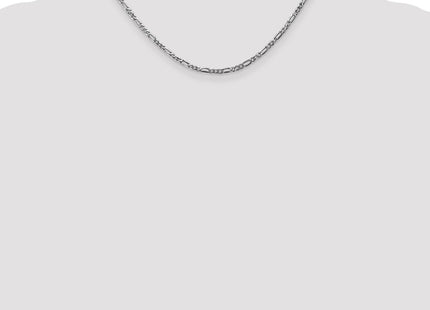 14k White Gold Chains Style WFIG070 - Classique Jewelry Inc.