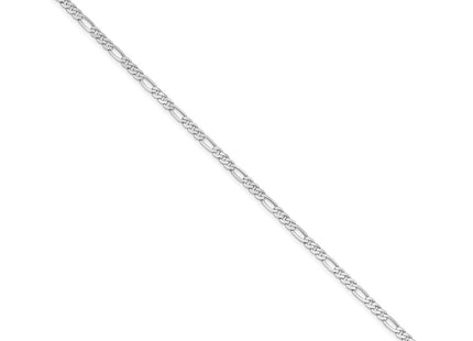 14k White Gold Bracelets Style WFIG070 - Classique Jewelry Inc.