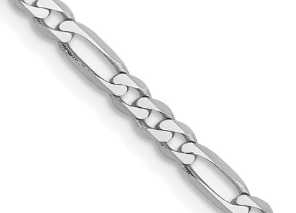 14k White Gold Chains Style WFIG070 - Classique Jewelry Inc.
