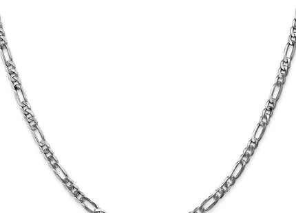 14k White Gold Chains Style WFIG080 - Classique Jewelry Inc.