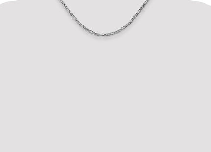 14k White Gold Chains Style WFIG080 - Classique Jewelry Inc.