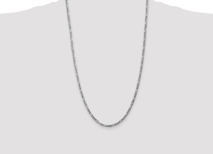 14k White Gold Chains Style WFIG080 - Classique Jewelry Inc.