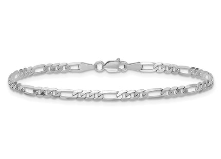 14k White Gold Bracelets Style WFIG080 - Classique Jewelry Inc.