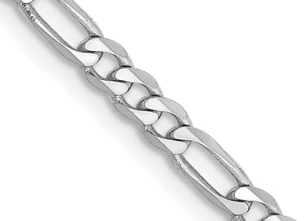 14k White Gold Chains Style WFIG080 - Classique Jewelry Inc.
