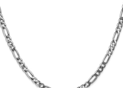 14k White Gold Chains Style WFIG100 - Classique Jewelry Inc.