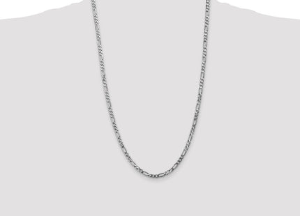 14k White Gold Chains Style WFIG100 - Classique Jewelry Inc.