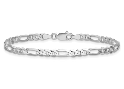 14k White Gold Bracelets Style WFIG100 - Classique Jewelry Inc.