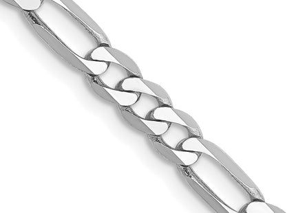 14k White Gold Chains Style WFIG100 - Classique Jewelry Inc.