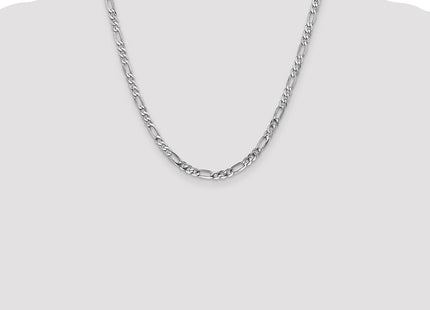 14k White Gold Chains Style WFIG120 - Classique Jewelry Inc.
