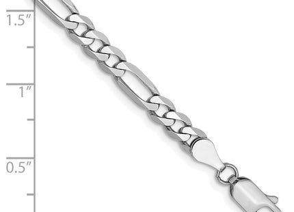 14K gold figaro link chain, alternate view