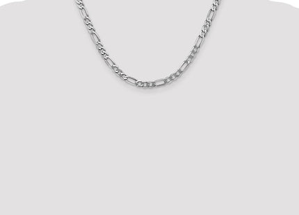 14k White Gold Chains Style WFIG140 - Classique Jewelry Inc.