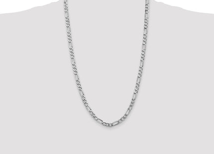 14k White Gold Chains Style WFIG140 - Classique Jewelry Inc.