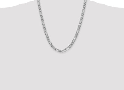 14k White Gold Chains Style WFIG160 - Classique Jewelry Inc.