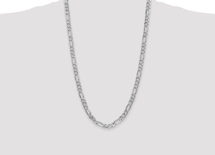 14k White Gold Chains Style WFIG160 - Classique Jewelry Inc.