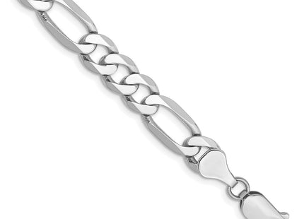14k White Gold Bracelets Style WFIG180 - Classique Jewelry Inc.