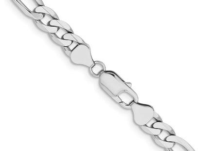 14k White Gold Chains Style WFIG200 - Classique Jewelry Inc.