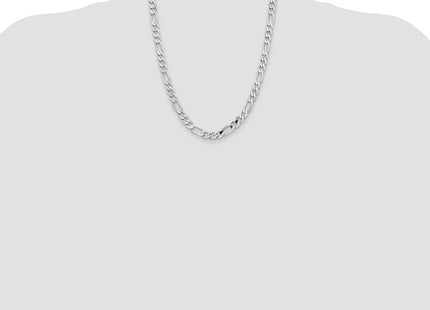 14k White Gold Chains Style WFIG200 - Classique Jewelry Inc.