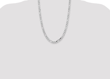 14k White Gold Chains Style WFIG200 - Classique Jewelry Inc.