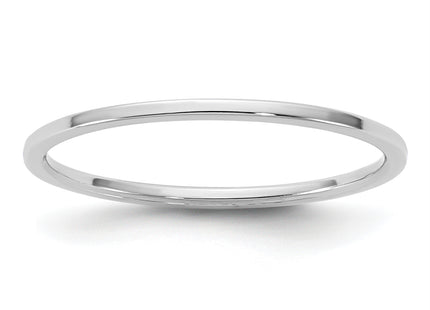 14K white gold band, additional view
