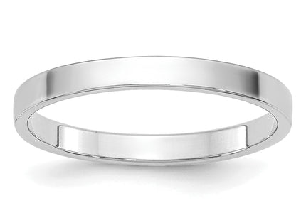 14K white gold band, alternate view