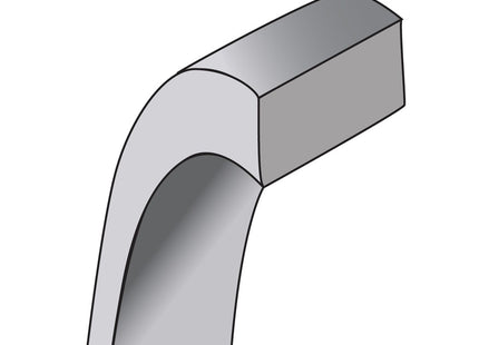 14K White Gold Lightweight Flat Band