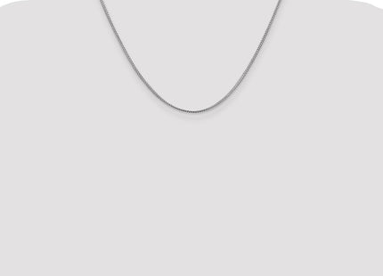 14K White Gold . Franco with Lobster Clasp Chain (Style WFRA035-18)