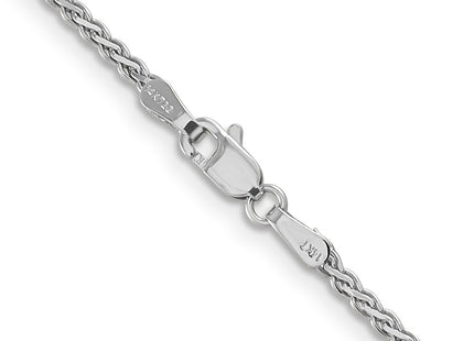 14k White Gold Chains Style WFW050 - Classique Jewelry Inc.