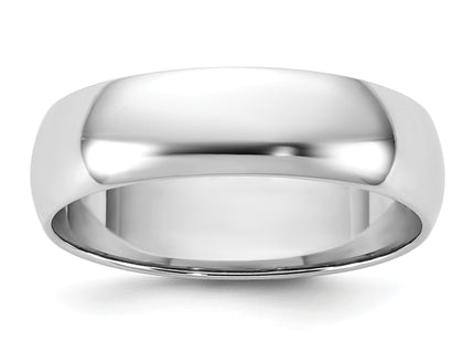 14K white gold wedding band, additional view