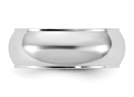 14k White Gold Jewelry Style WHRE070 - Classique Jewelry Inc.