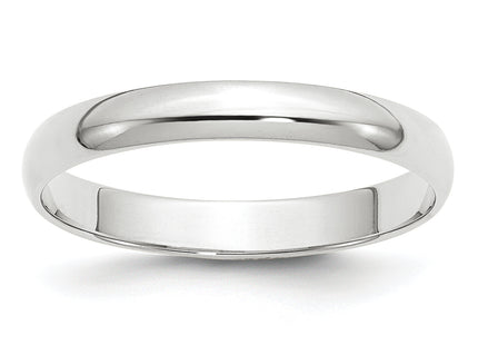 14K white gold band, additional view