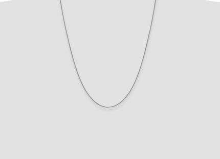 14k White Gold Chains Style WLB - Classique Jewelry Inc.