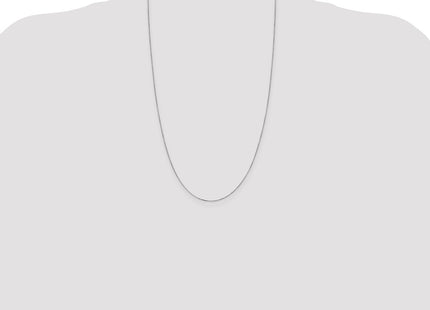 14k White Gold Chains Style WLB040L - Classique Jewelry Inc.