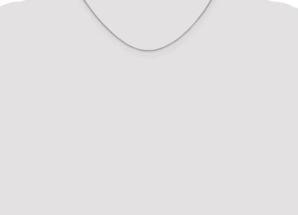 14k White Gold Chains Style WLB050L - Classique Jewelry Inc.